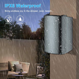 6.5" 400W 2PCS Indoor Outdoor Bluetooth Speakers Wall Mount Speakers Waterproof Weather Resistant For Patio Garage Home