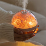 Small Humidifier with 2 Mist Modes, 270ml Cool Mist Large Tank, For Home/Room/Office, Portable Rechargeable Battery