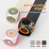 Mini Fingertip Gyro Bluetooth Speaker Portable Wireless Spinner Speaker With RGB Light Stylish Stress Relief subwoofer gifts