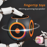Mini Fingertip Gyro Bluetooth Speaker Portable Wireless Spinner Speaker With RGB Light Stylish Stress Relief subwoofer gifts